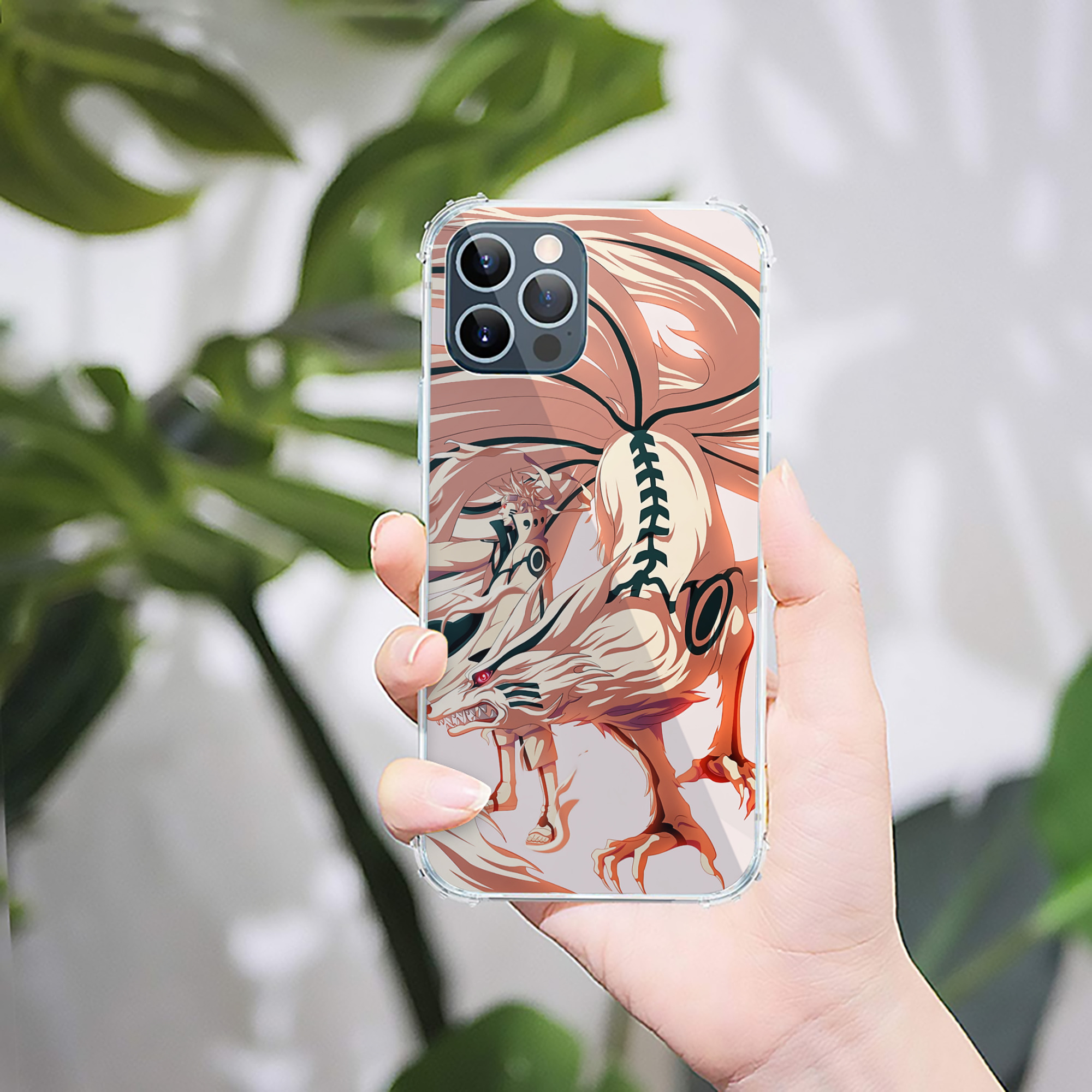 （画像用） NARUTO -ナルト- NARUTO -ナルト- 疾風伝 【iPhone 12シリーズ対応】透明スマホケース（クリアソフトケース）